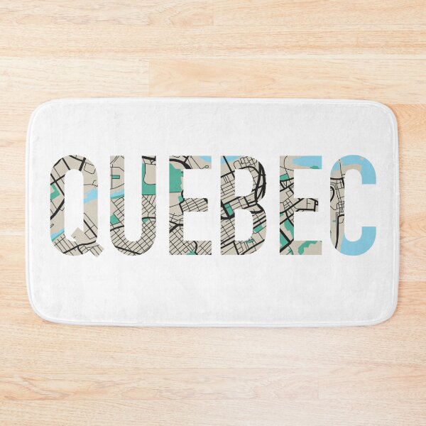 Item preview, Quebec City Map Art designed and sold by BekahsDoodles.