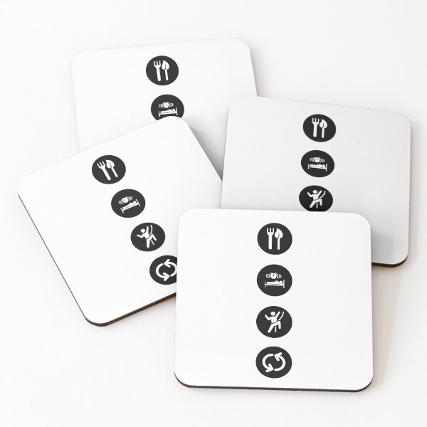Item preview, Eat. Sleep. Climb. Repeat. Rock Climbing designed and sold by Boulder Design Co.