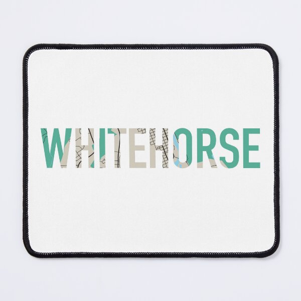 Item preview, Whitehorse Map Art designed and sold by BekahsDoodles.