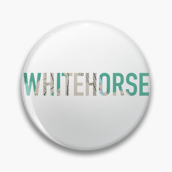 Item preview, Whitehorse Map Art designed and sold by BekahsDoodles.