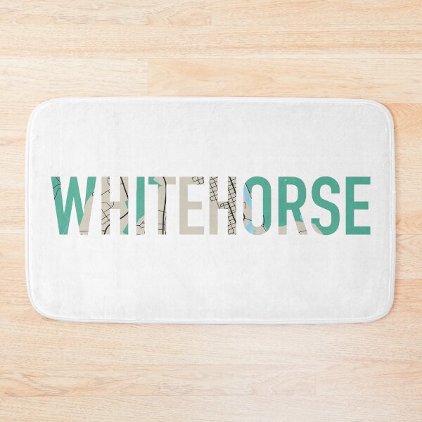 Item preview, Whitehorse Map Art designed and sold by BekahsDoodles.