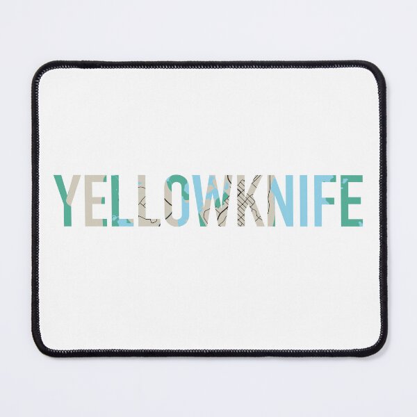 Item preview, Yellowknife Map Art designed and sold by BekahsDoodles.