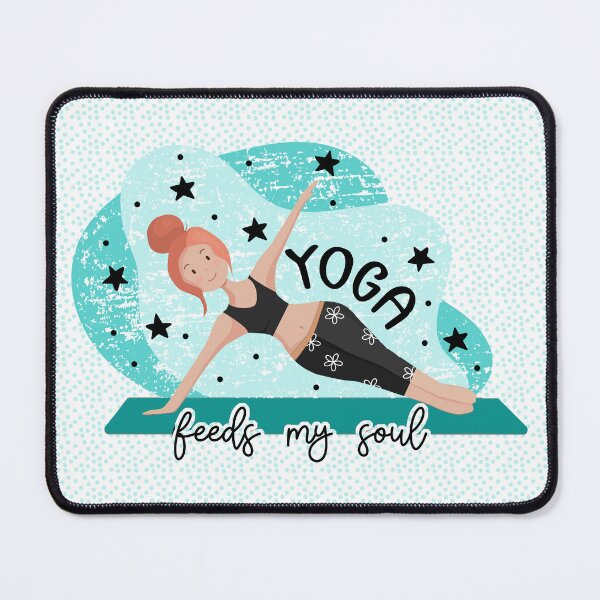 Item preview, Yoga Feeds My Soul Relaxation Positive designed and sold by creative321.