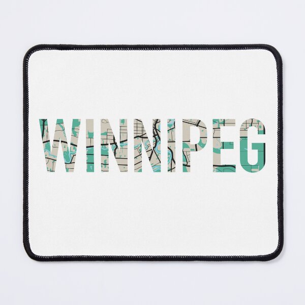 Item preview, Winnipeg Map Art designed and sold by BekahsDoodles.