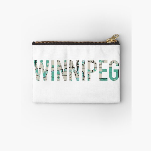 Artikelvorschau, Winnipeg-Kartenkunst entworfen und verkauft von BekahsDoodles.