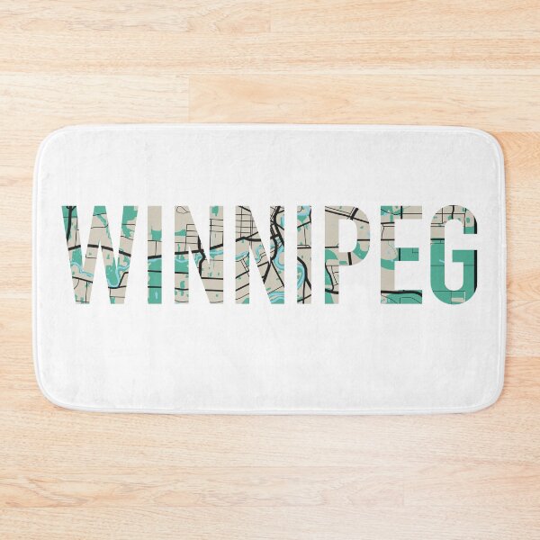 Item preview, Winnipeg Map Art designed and sold by BekahsDoodles.