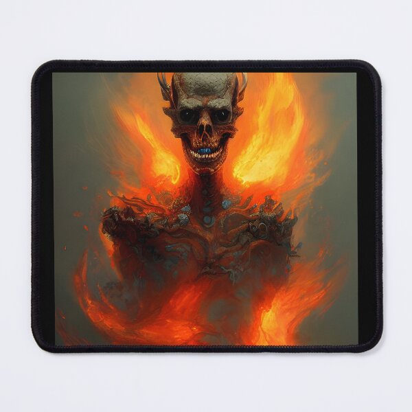 Item preview, Dragon skull fire spirit designed and sold by Faytaiart.