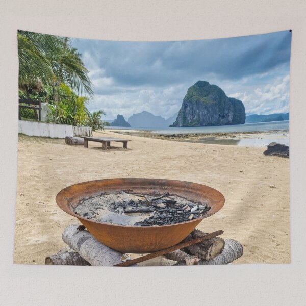 Artikelvorschau, Marimegmeg Beach, El Nido, Palawan, Philippinen entworfen und verkauft von Ross.A.Campbell.