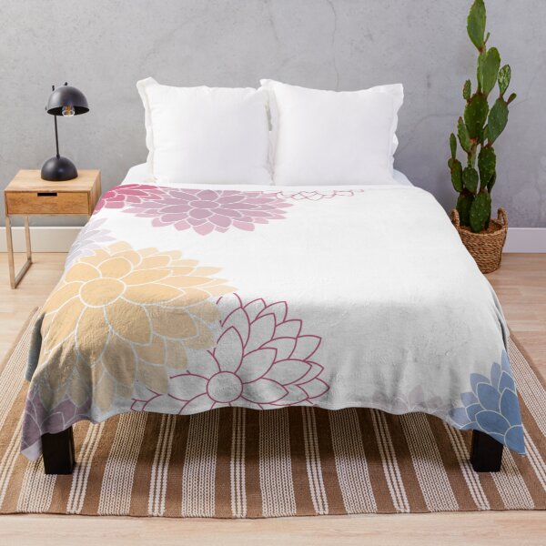 Item preview, Minimal Modern Asian Chrysanthemums designed and sold by Makanahele.