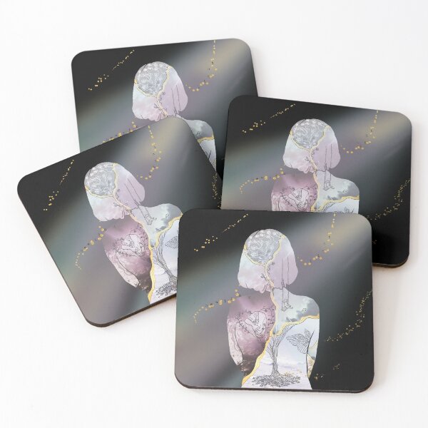 Item preview, Kintsugi Girl Healing Light designed and sold by bittergodart.