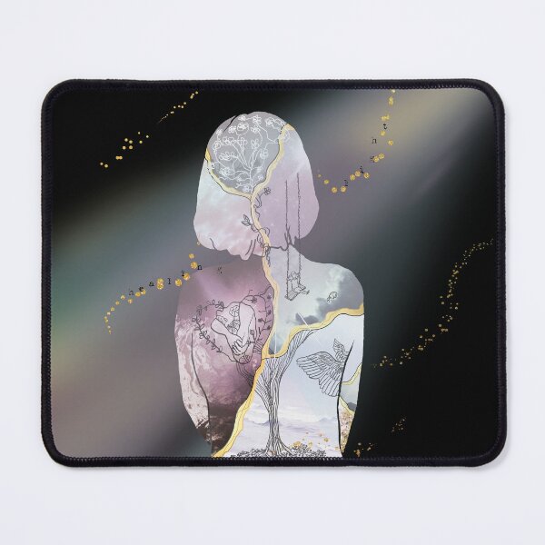 Item preview, Kintsugi Girl Healing Light designed and sold by bittergodart.