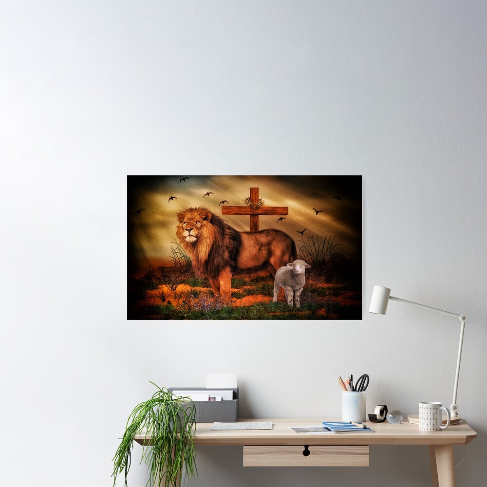 The Lion And The Lamb Poster