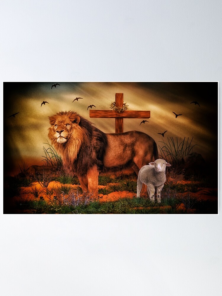Alternate view of The Lion And The Lamb Poster