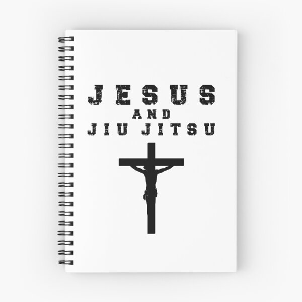 Item preview, Jesus & Jiu Jitsu Design for Christian Martial Arts Fan. Japanese Martial Art Quote/Phrase! Funny Jiu Jitsu Design for a Jiu Jitsu / Jujitsu Lover designed and sold by TheKarateStore.