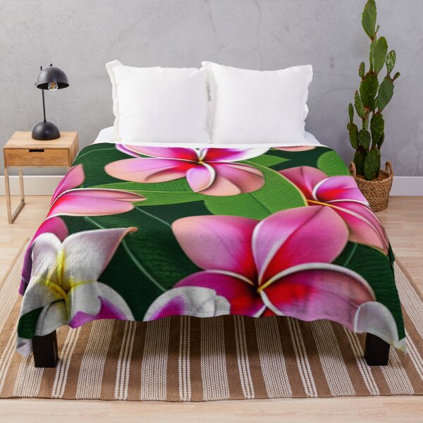 Item preview, Pretty pink frangipanis designed and sold by FGCART.