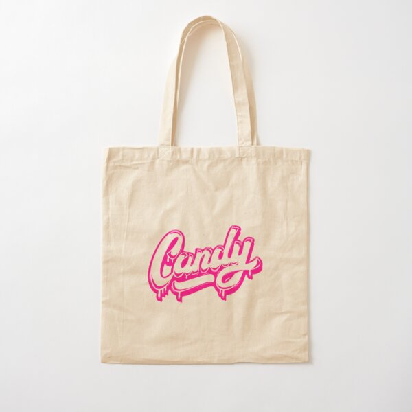 Candy (Hot Pink) Cotton Tote Bag