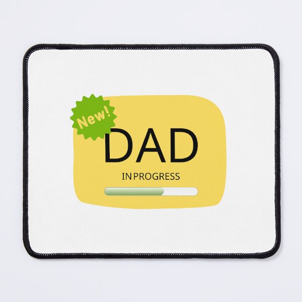 Item preview, New Dad In Progress, Baby Shower Gift for Daddy, Father, Husband or Dad to Be designed and sold by Kubala.