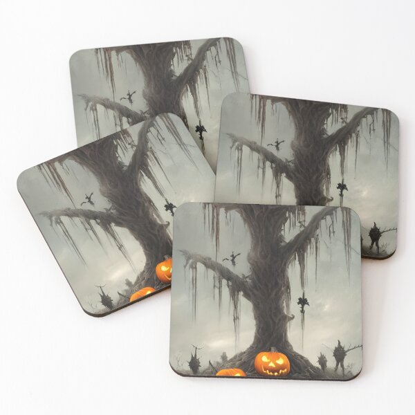 Item preview, Halloween tree designed and sold by Faytaiart.