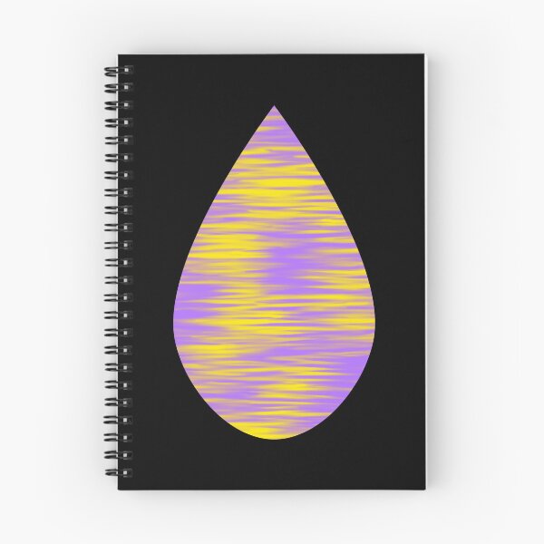 Item preview, Lavender & Yellow Water Pattern designed and sold by rainestore.