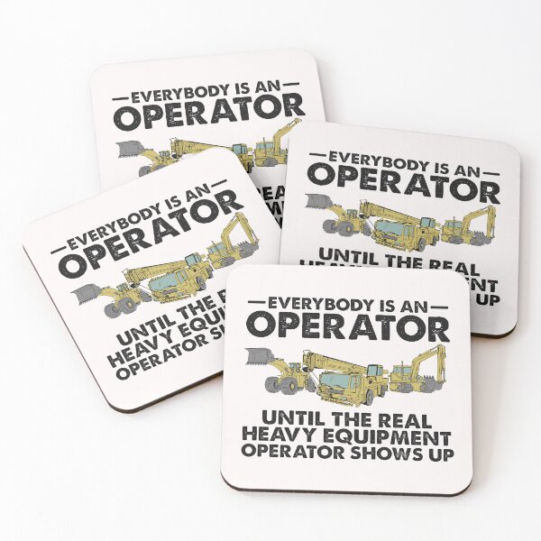 Item preview, Heavy Equipment Operator Funny Excavator Backhoe Operator Gift  designed and sold by alenaz.