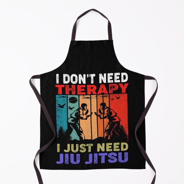 Item preview, I Don't Need Therapy I Just Need Jiu Jitsu!! Vintage Sunset / Retro Sunset Jiu Jitsu Design for a Jiu Jitsu / Jujitsu Lover designed and sold by TheKarateStore.