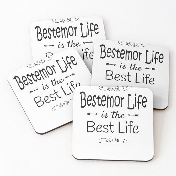 Item preview, Bestemor Life Is The Best Life (Black Version) designed and sold by isrowatia.