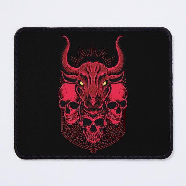 Item preview, Scary Skull Red Bull Design designed and sold by zoripet Store.