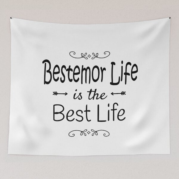Item preview, Bestemor Life Is The Best Life (Black Version) designed and sold by isrowatia.