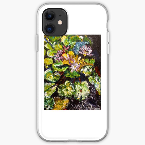 Lily Pond by Malinda Knowles iPhone Soft Case