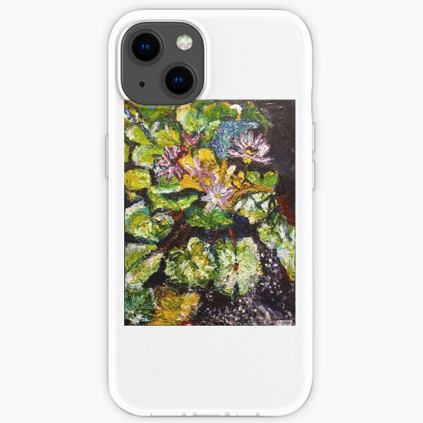Lily Pond by Malinda Knowles iPhone Soft Case