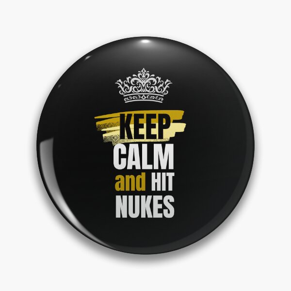 Item preview, Keep calm and hit nukes Classic T-Shirt designed and sold by redpalaceark.