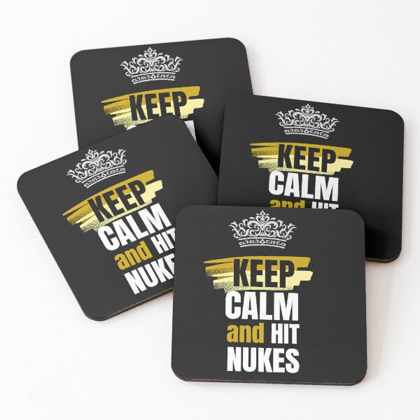 Item preview, Keep calm and hit nukes Classic T-Shirt designed and sold by redpalaceark.