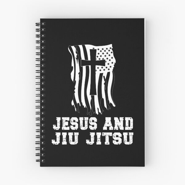 Artikelvorschau, Jesus & Jiu Jitsu Design für christliche Kampfkunstfans. Japanisches Kampfkunstzitat/-satz! Lustiges Jiu Jitsu-Design für einen Jiu Jitsu-/Jujitsu-Liebhaber entworfen und verkauft von TheKarateStore.