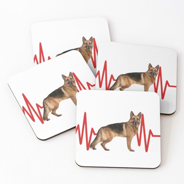 Item preview, Love with my heart - German Shepherds designed and sold by Taz-Clothing.