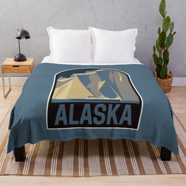 Item preview, Vintage Alaska Travel Decal designed and sold by fearcity.