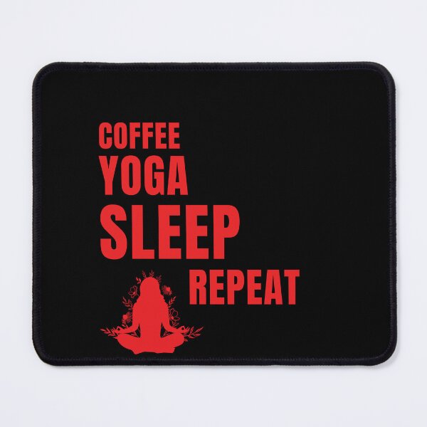 Item preview, Coffee Yoga Eat Repeat designed and sold by Ahmed Feki.