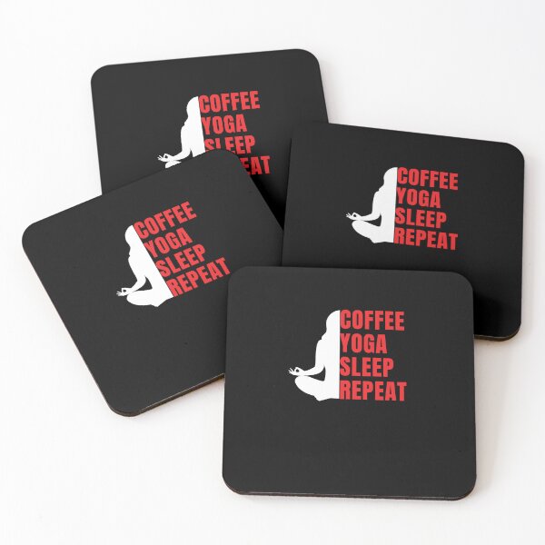 Item preview,  Coffee Yoga Eat Repeat designed and sold by Ahmed  Feki.