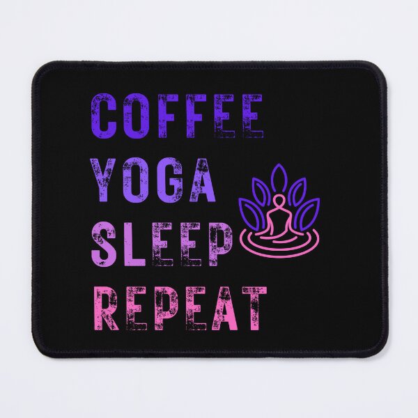 Item preview, Coffee Yoga Eat Repeat designed and sold by Ahmed Feki.