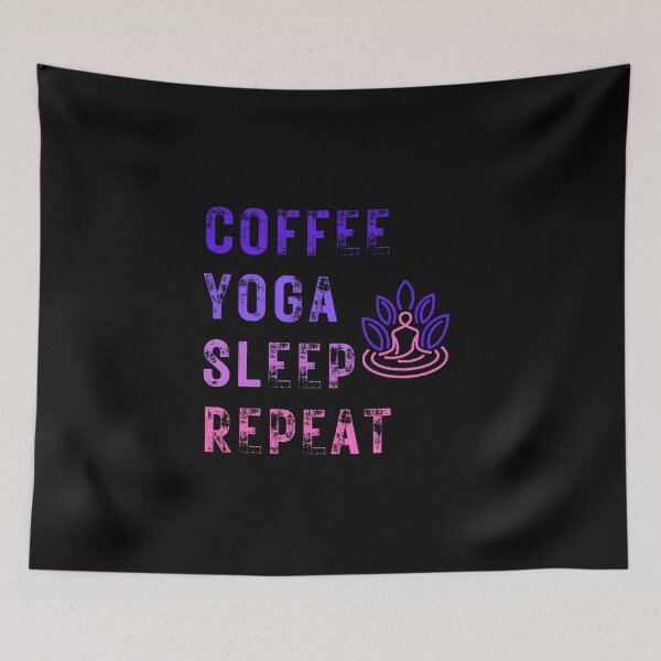 Item preview,  Coffee Yoga Eat Repeat designed and sold by Ahmed  Feki.