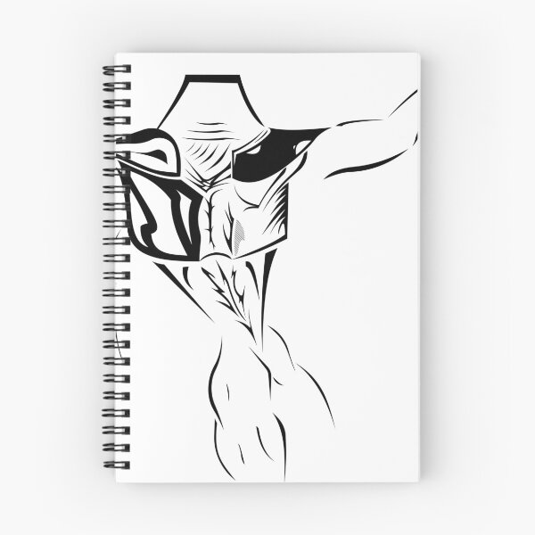 Item preview, Abstract Muscular Figure - Ink Art designed and sold by SfidaDesigns.