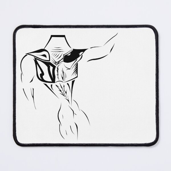 Item preview, Abstract Muscular Figure - Ink Art designed and sold by SfidaDesigns.