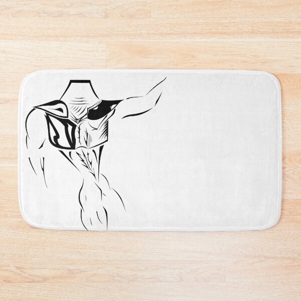 Item preview, Abstract Muscular Figure - Ink Art designed and sold by SfidaDesigns.