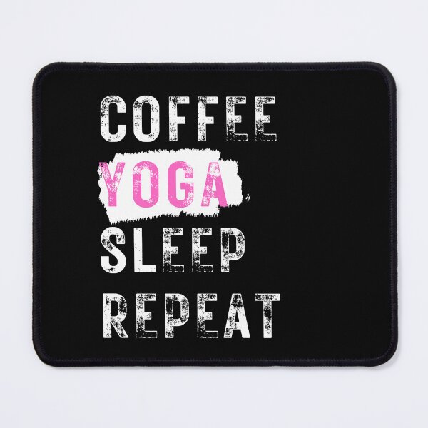Item preview, Coffee Yoga Eat Repeat designed and sold by Ahmed Feki.