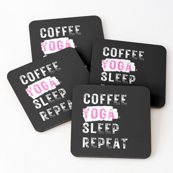 Item preview,  Coffee Yoga Eat Repeat designed and sold by Ahmed  Feki.