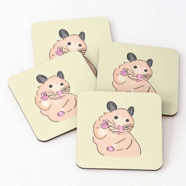 Item preview, Hamster peace sign designed and sold by personpotato.