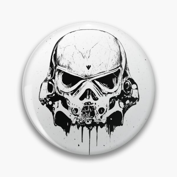 Item preview, Stormtrooper helmet art design designed and sold by teezoo2020.