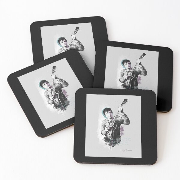 Item preview, Pete Doherty A Little Death Around The Eyes Sticker designed and sold by Bashbaughman.