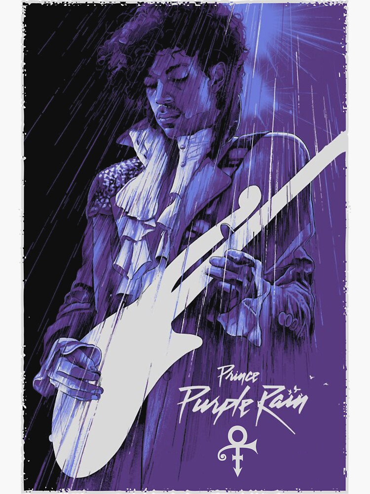 Prince and the Revolution Purple Rain Album Cover Sticker