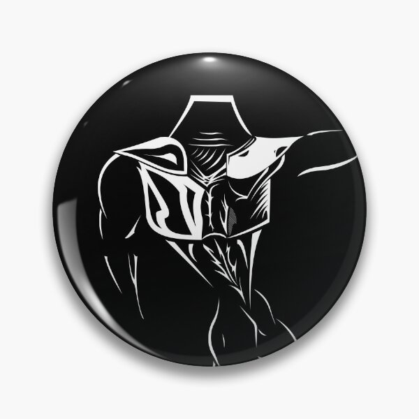 Aperçu de l'œuvre Figure musculaire abstraite - Art à l'encre pour fond noir / de couleur foncée créée et vendue par SfidaDesigns.