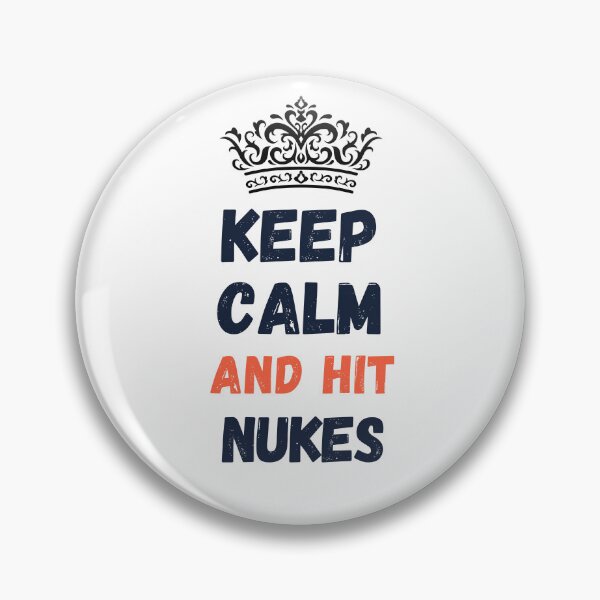 Item preview,  Keep calm and hit nukes Classic T-Shirt designed and sold by redpalaceark.